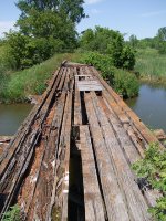 Original Soo Line Pomme De Terre River Bridge.